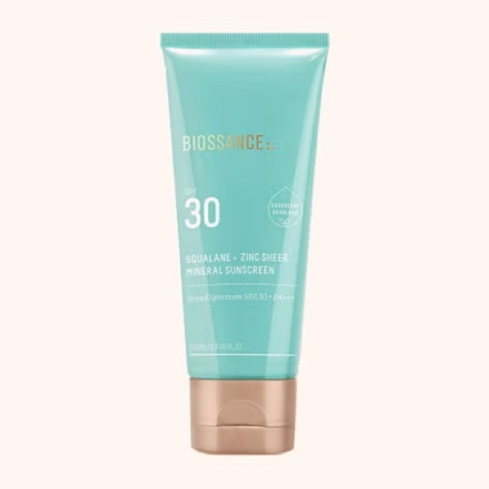 Biossance Squalane + Zinc Sheer Mineral Sunscreen Jumbo Size 100ml